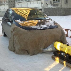 Отогрев машины